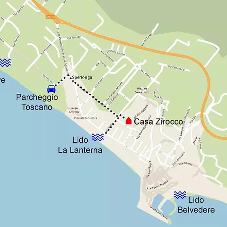 Apartmán Casa Zirocco Sperlonga